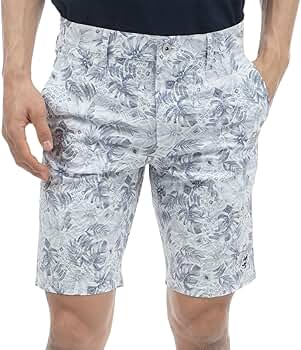 Amazon | [アドミラル] ゴルフウェア ショートパンツ メンズ リーフ